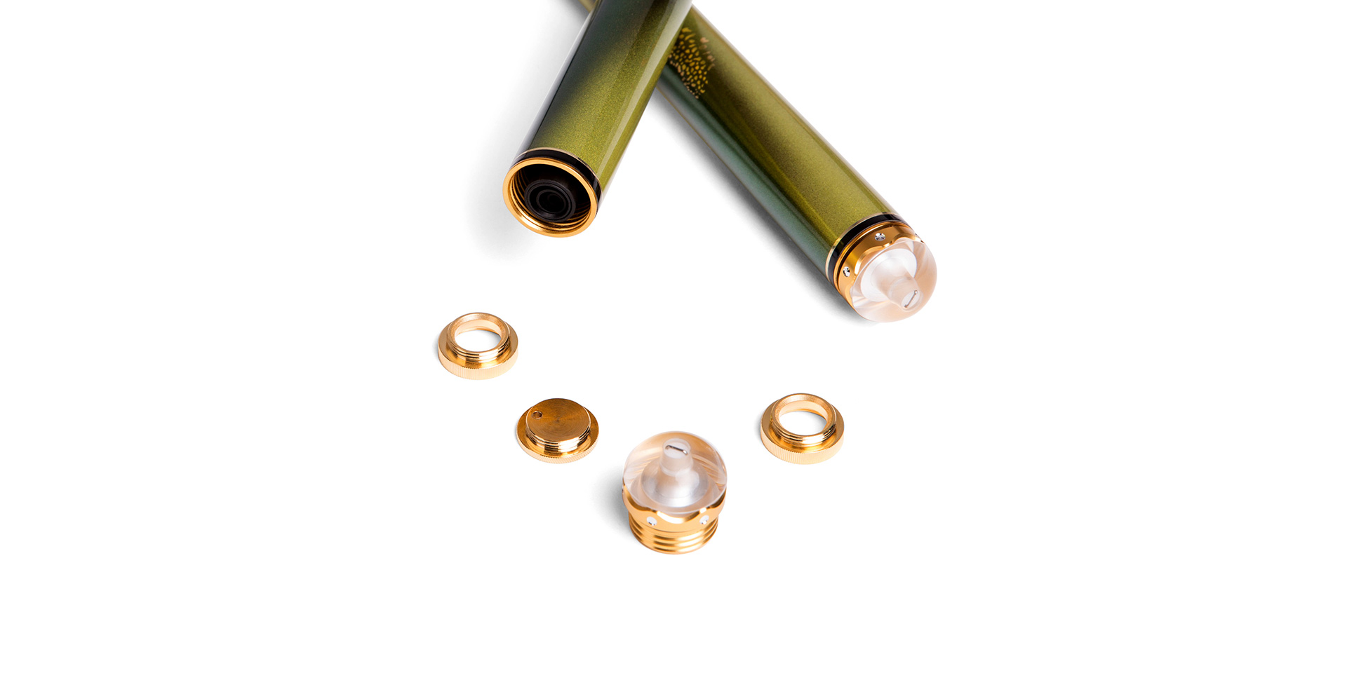 多魔・HK5的合金嵌钻工艺水晶后堵可360°旋转隐藏失手环（此项已获得国家专利保护），并装配可卸式纯金属配重件可随心所欲调节重心。